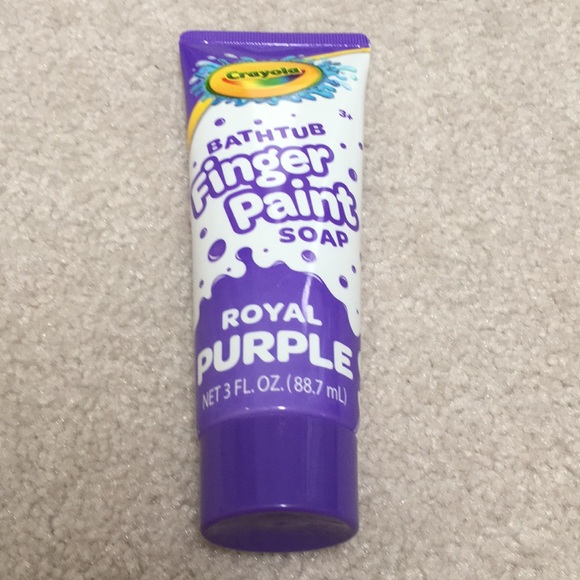 Crayola Bath & Body Nwt Crayola Royal Purple Bathtub Paint Poshmark